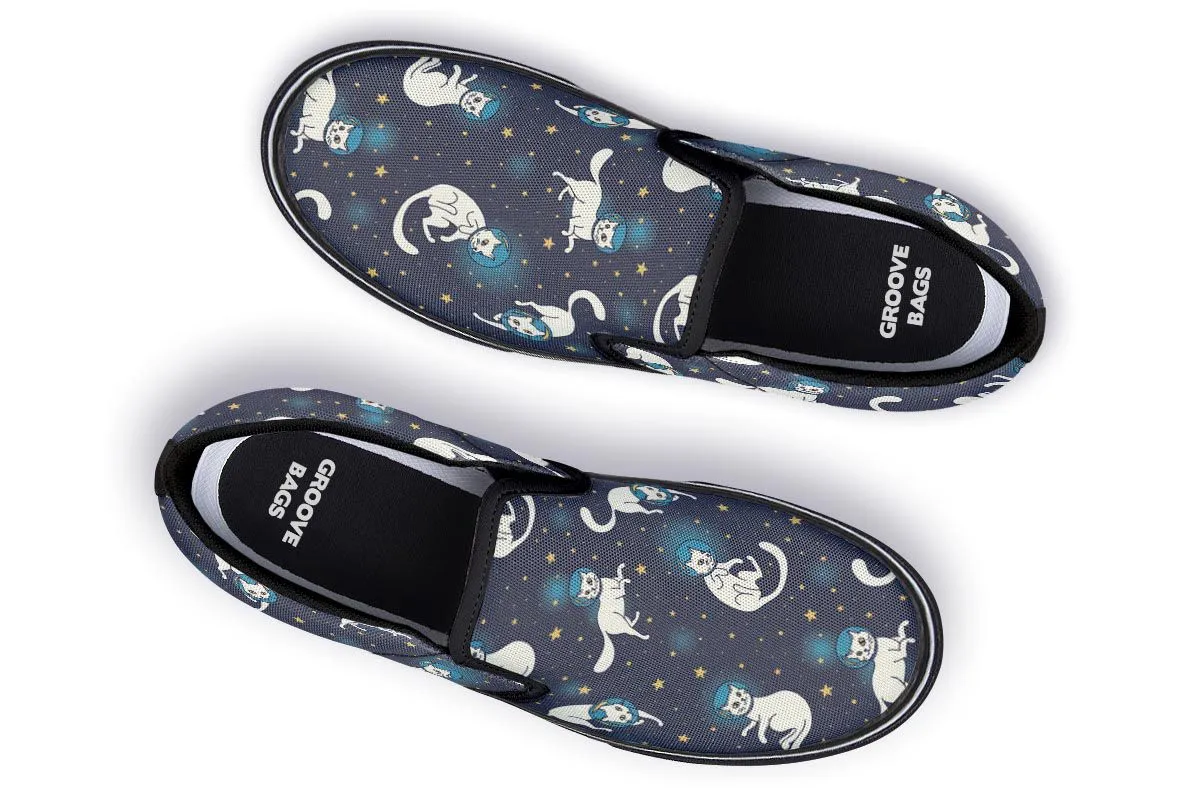 Space Kitty Slip-On Shoes