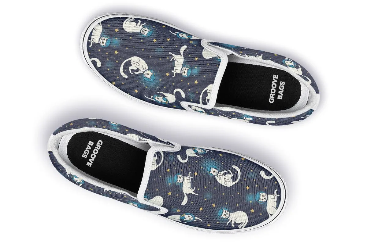Space Kitty Slip-On Shoes