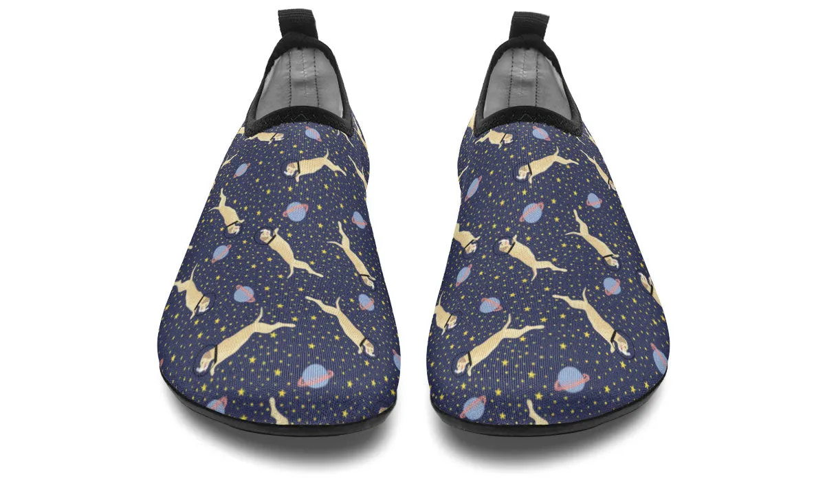 Space Labrador Aqua Barefoot Shoes
