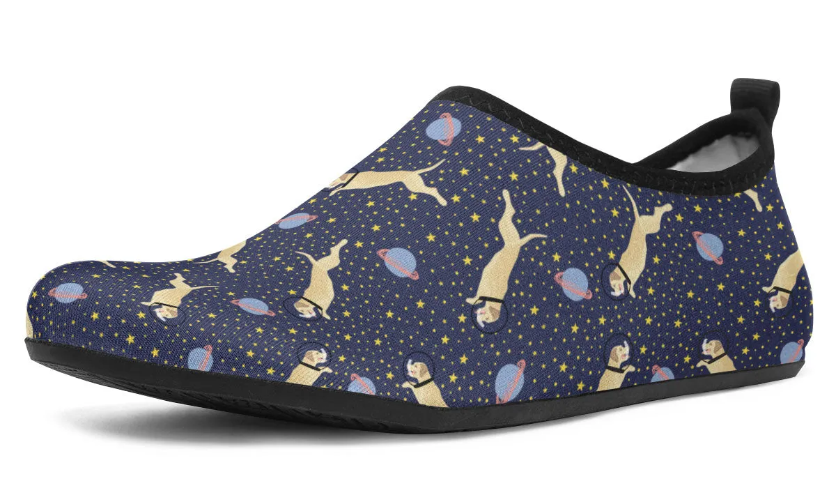 Space Labrador Aqua Barefoot Shoes