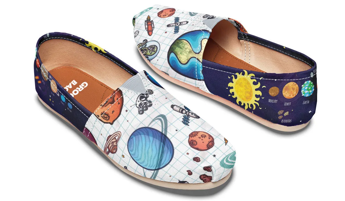 Space Notebook Casual Shoes