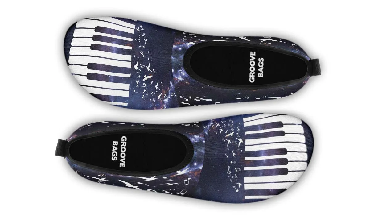 Space Piano Aqua Barefoot Shoes