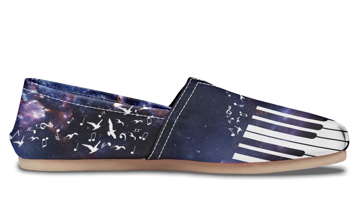 Space Piano Casual Shoes