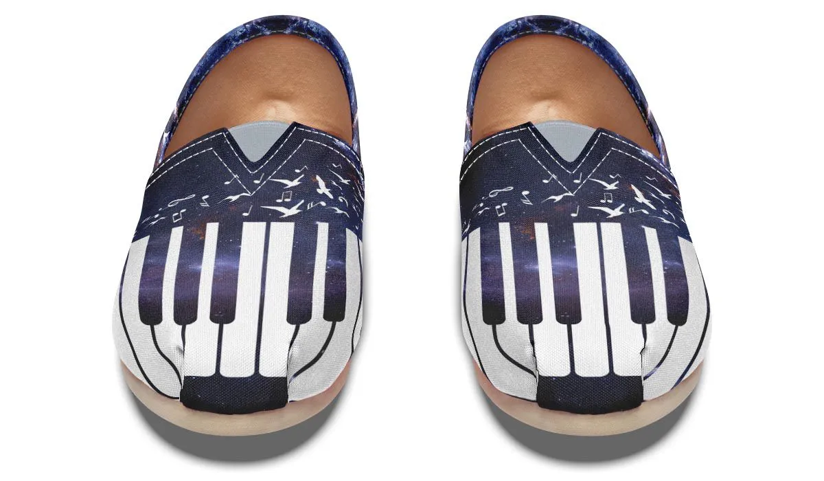 Space Piano Casual Shoes