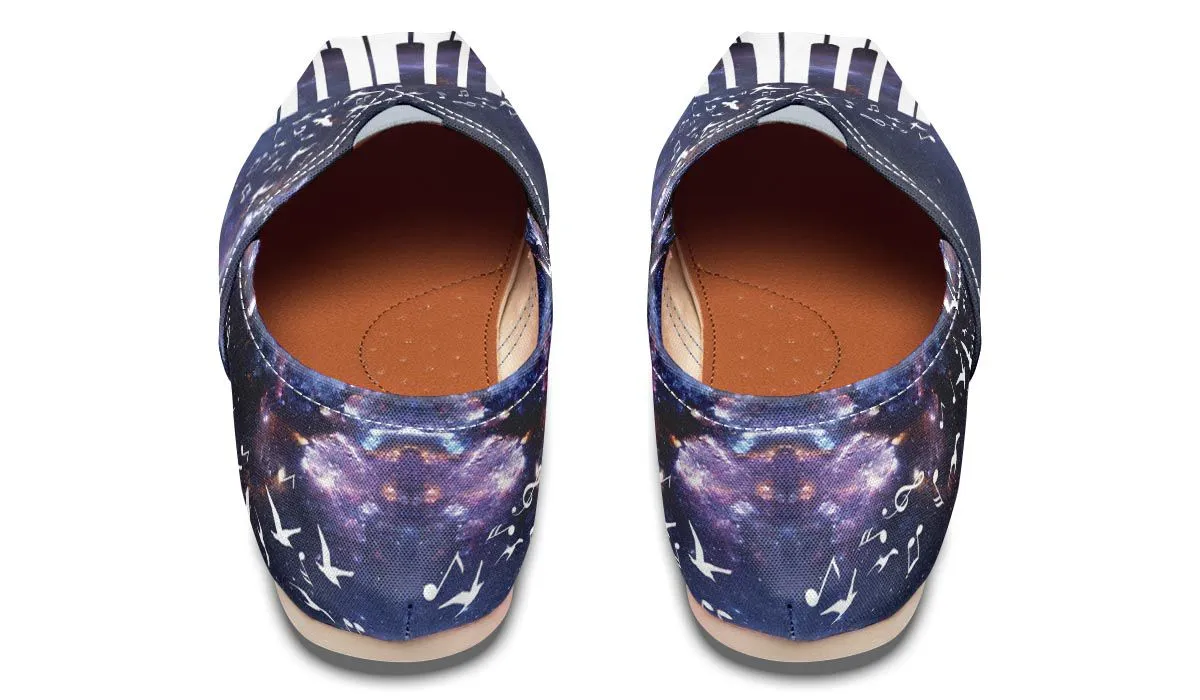 Space Piano Casual Shoes