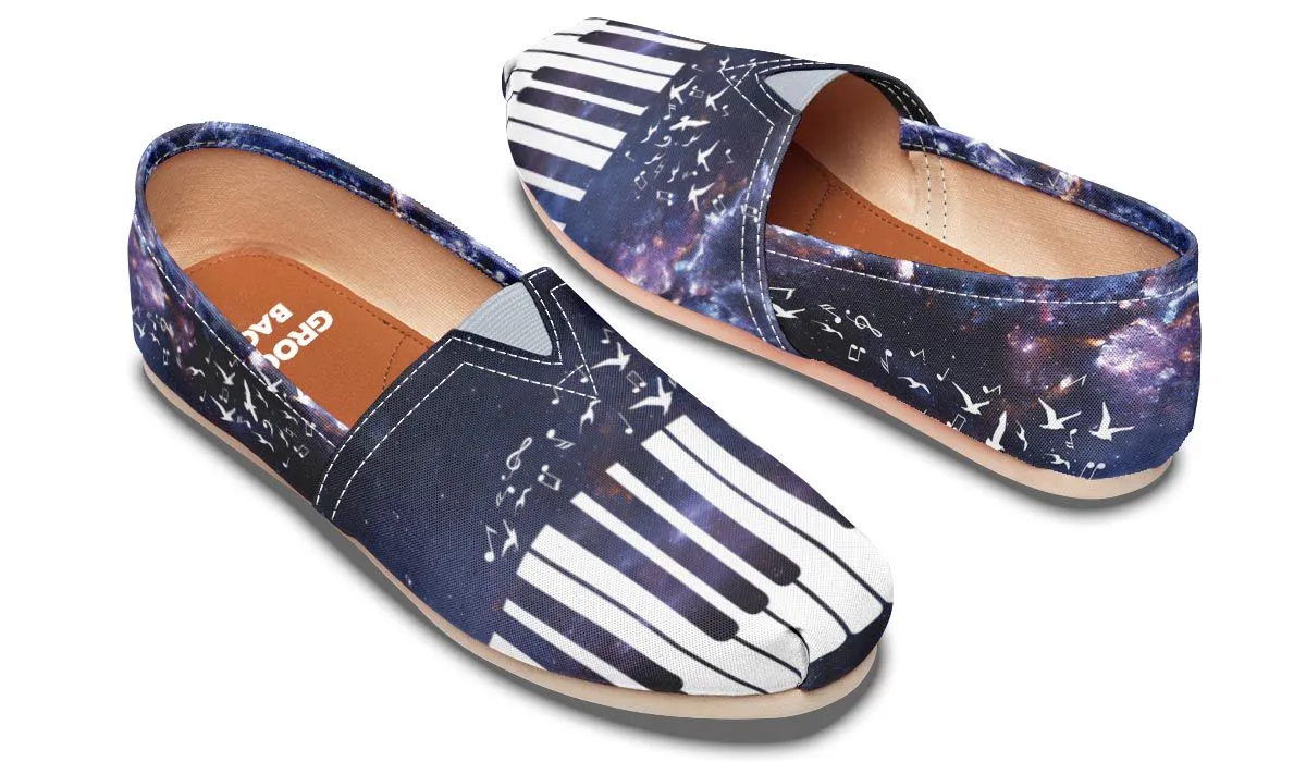 Space Piano Casual Shoes