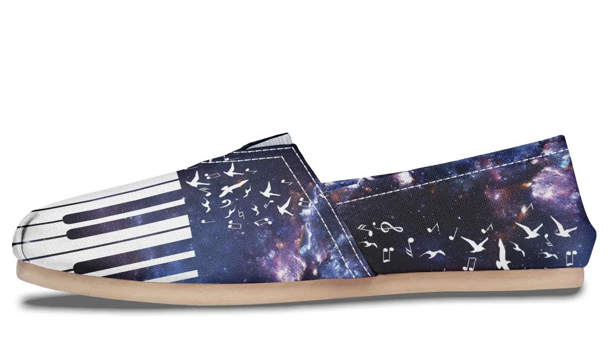 Space Piano Casual Shoes