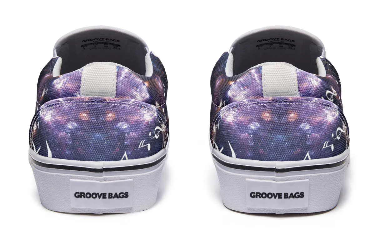 Space Piano Slip-On Shoes