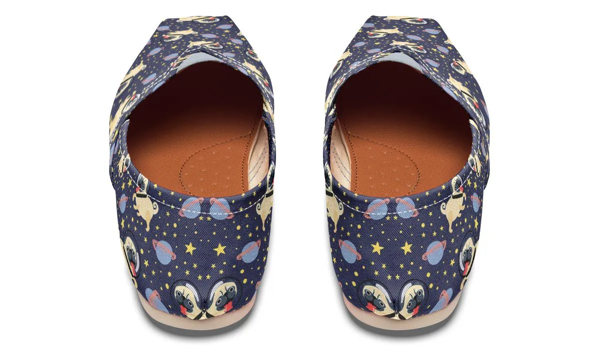 Space Pug Casual Shoes