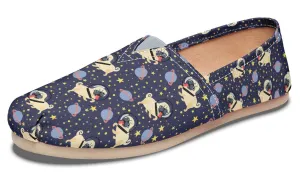 Space Pug Casual Shoes