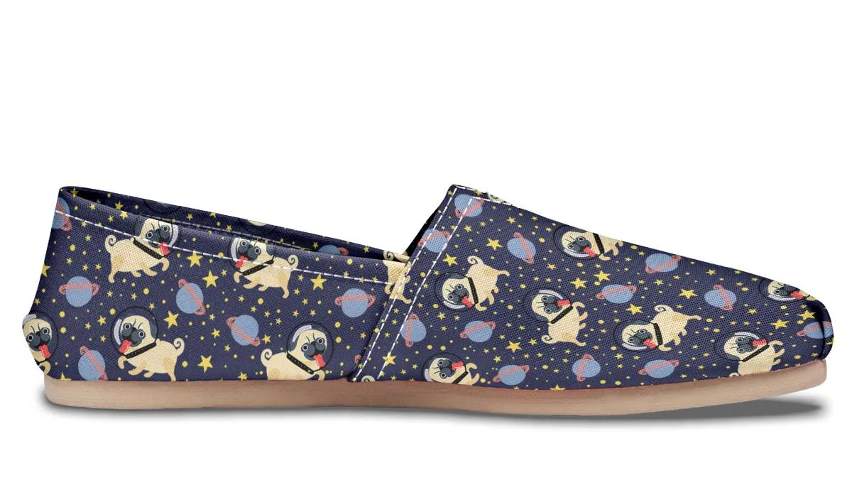 Space Pug Casual Shoes