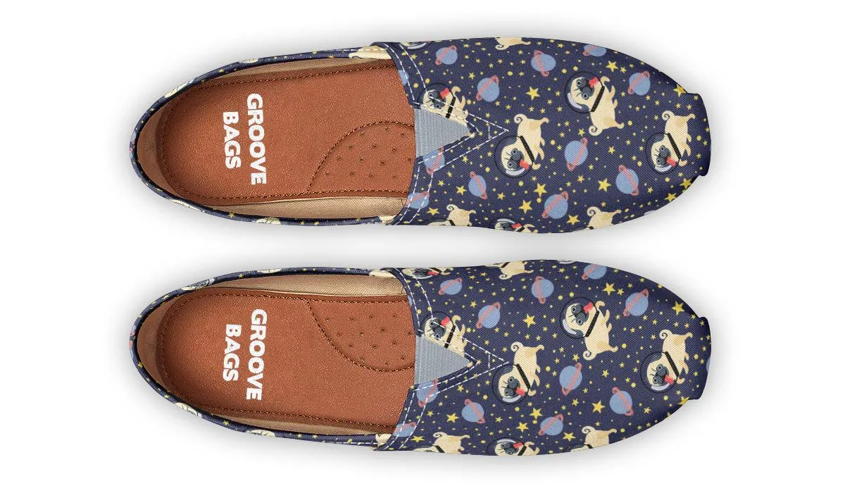 Space Pug Casual Shoes