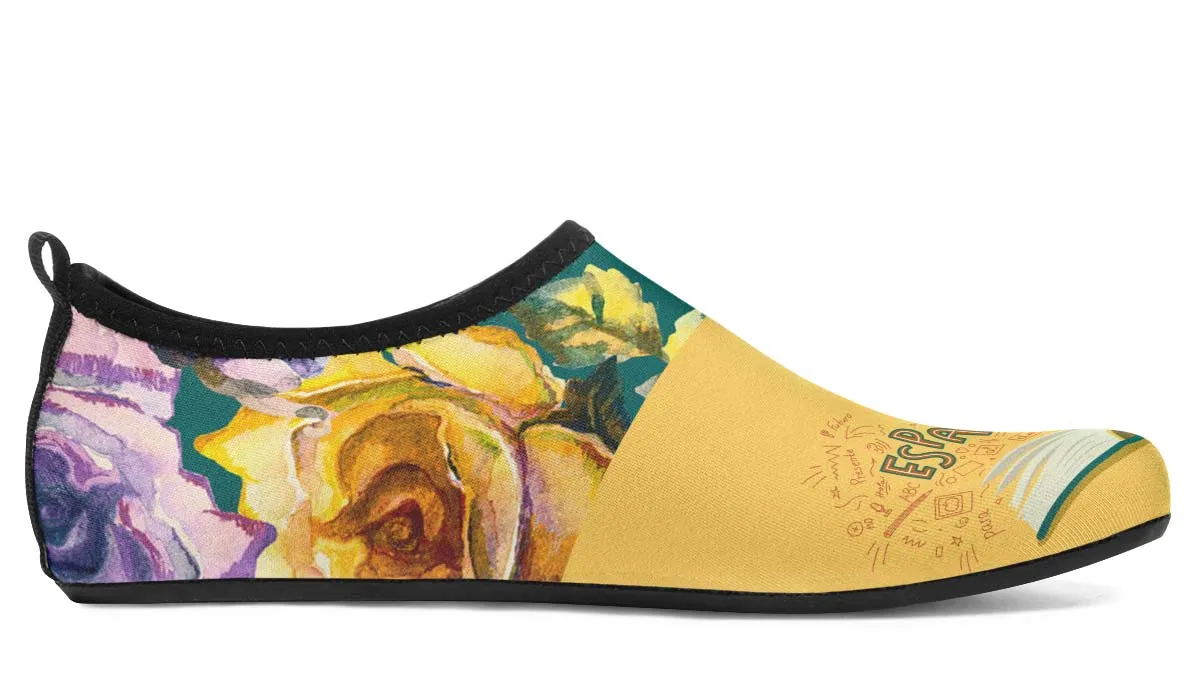 Spanish Book Aqua Barefoot Shoes