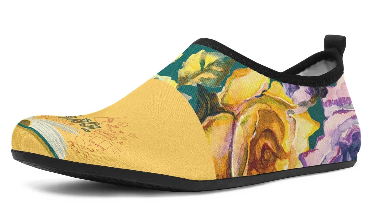 Spanish Book Aqua Barefoot Shoes