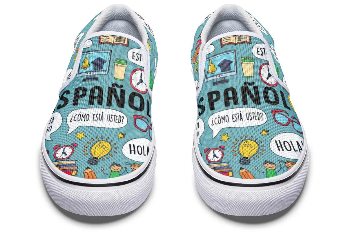 Spanish Teacher Slip-On Shoes