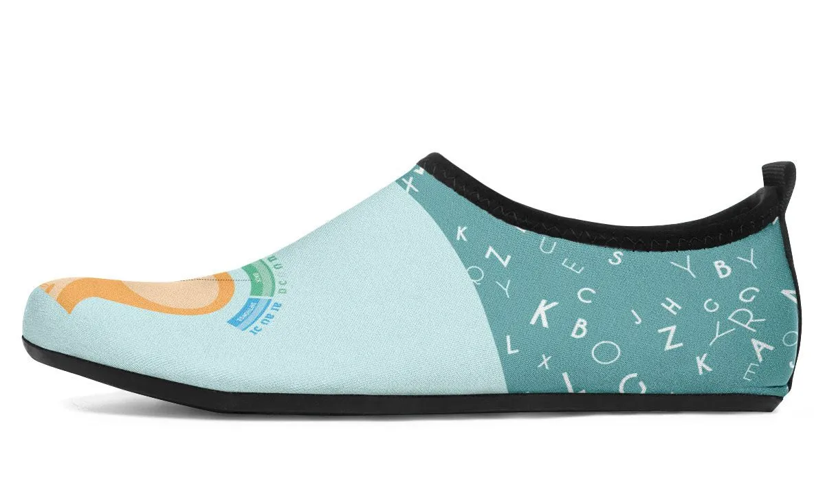 Speech Pathology Aqua Barefoot Shoes