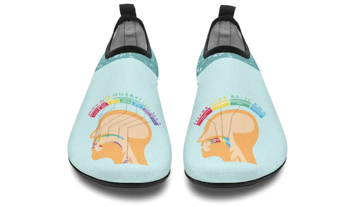 Speech Pathology Aqua Barefoot Shoes