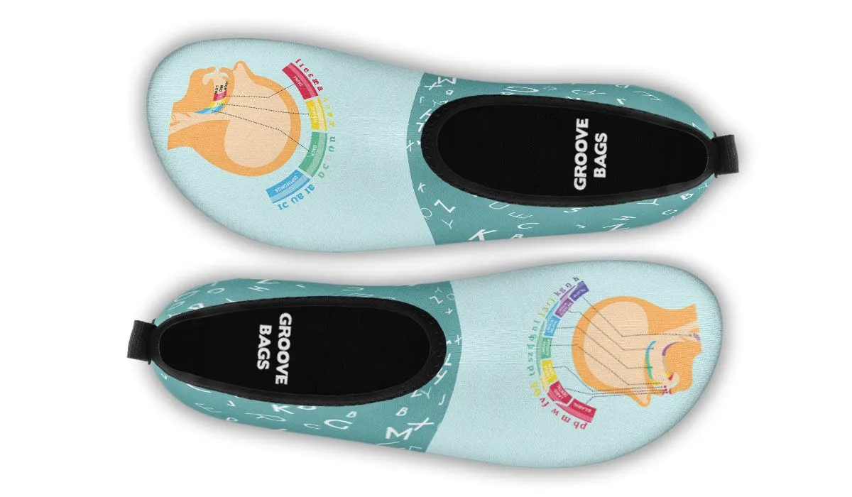 Speech Pathology Aqua Barefoot Shoes