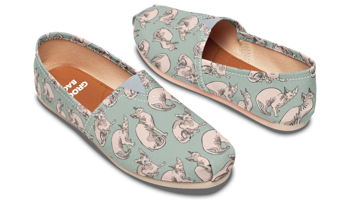 Sphynx Pattern Casual Shoes