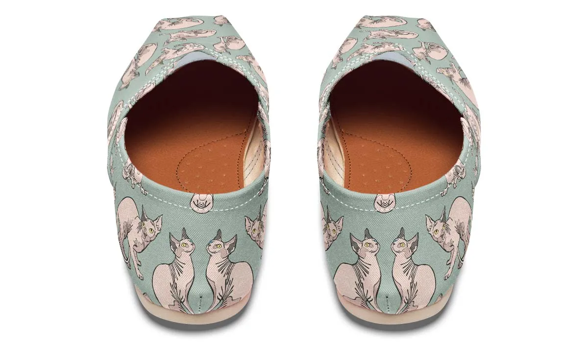 Sphynx Pattern Casual Shoes