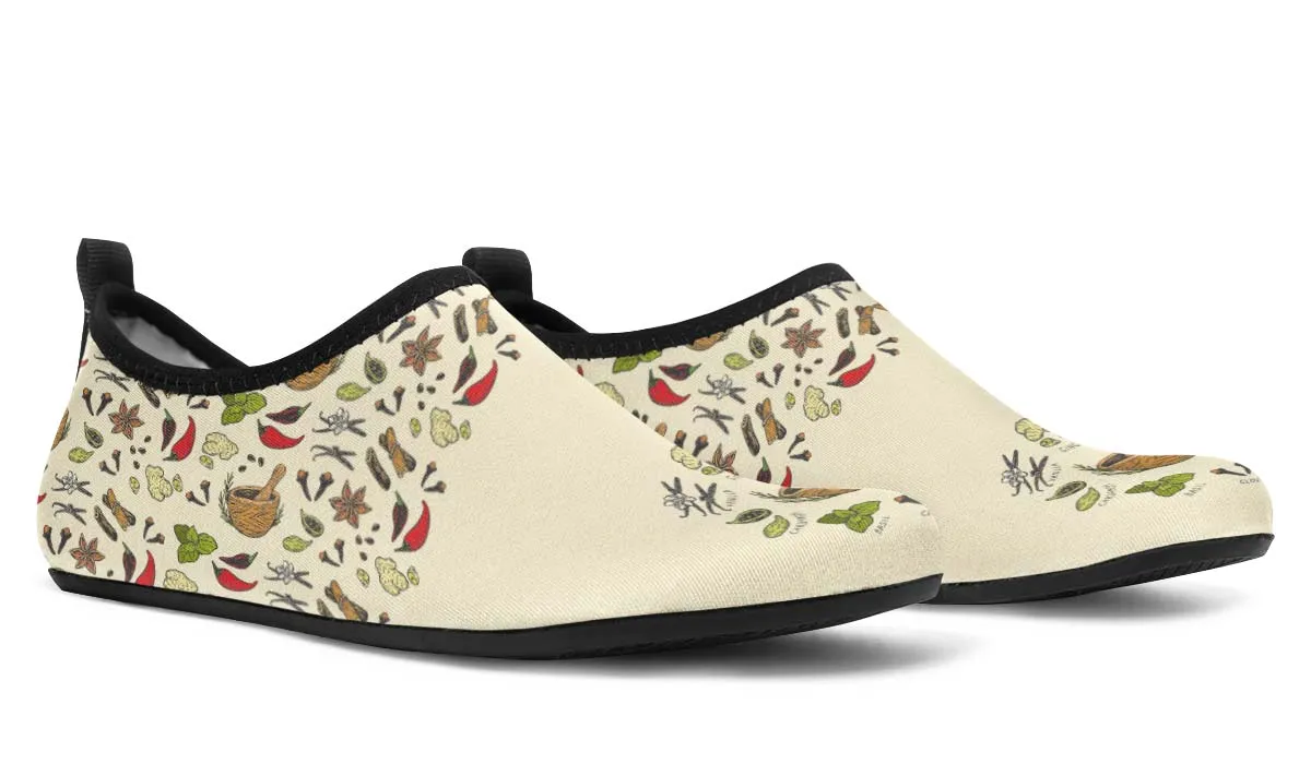 Spices Herbs Aqua Barefoot Shoes