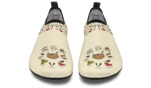 Spices Herbs Aqua Barefoot Shoes