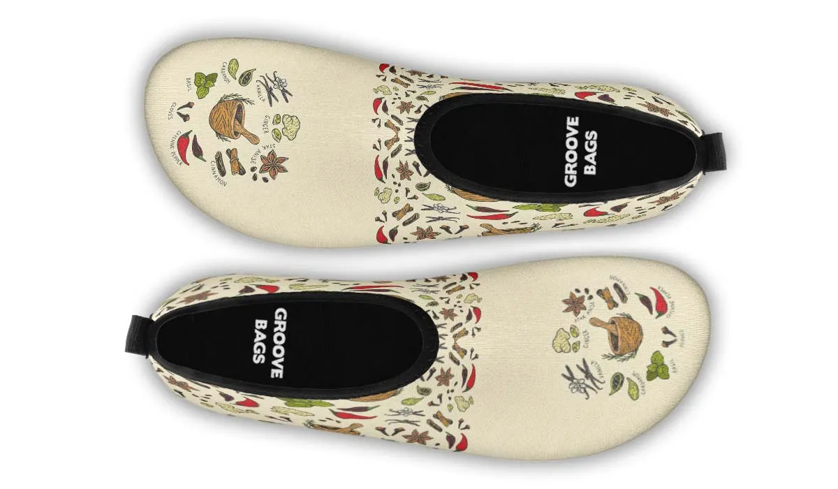 Spices Herbs Aqua Barefoot Shoes