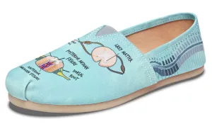 Spine Diagram Casual Shoes