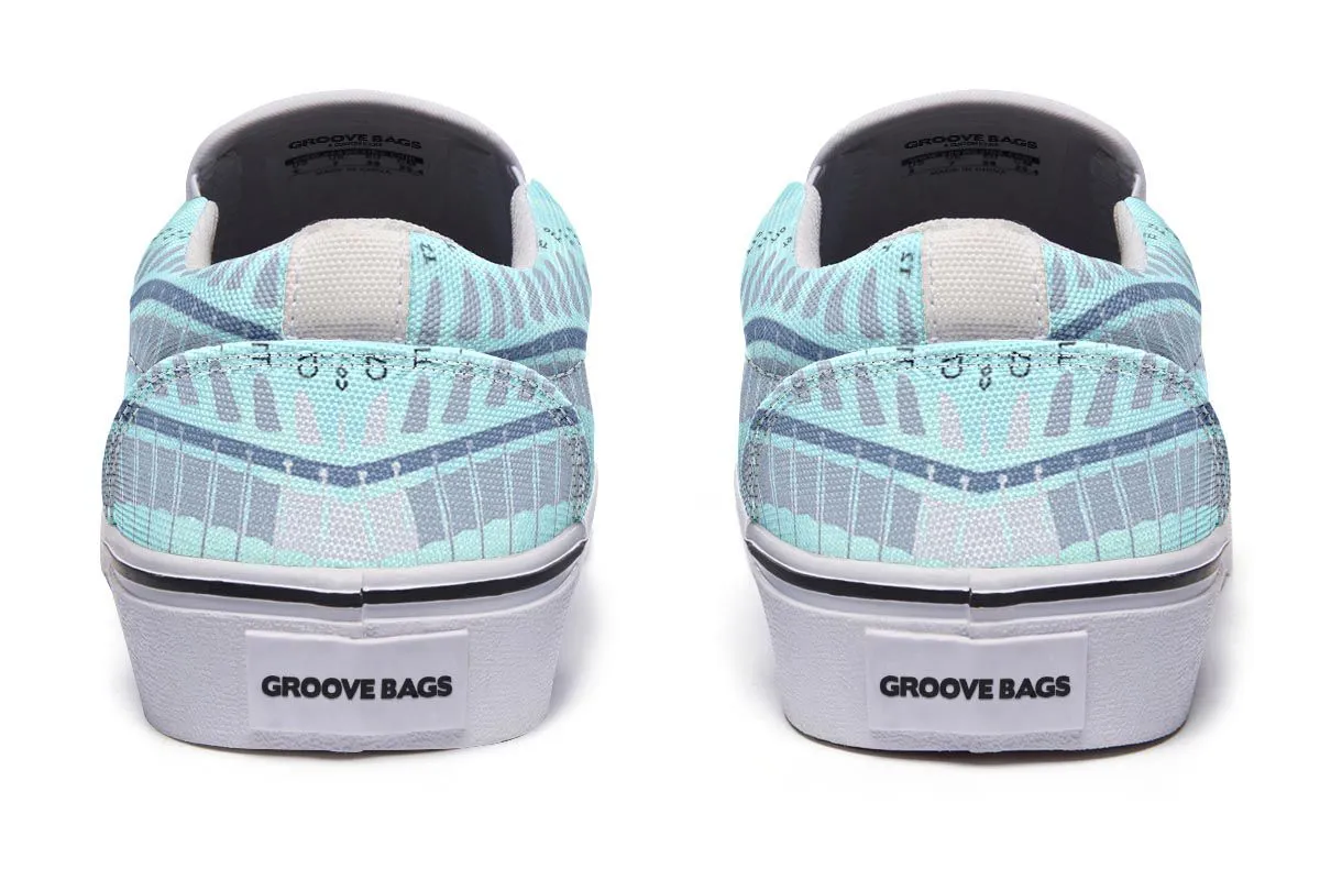 Spine Diagram Slip-On Shoes
