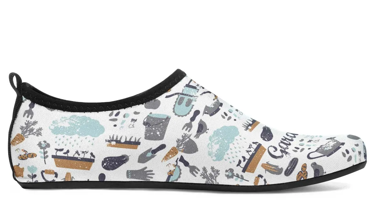 Splatter Gardening Aqua Barefoot Shoes