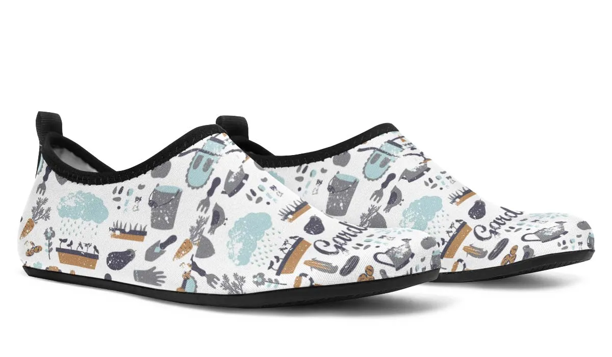 Splatter Gardening Aqua Barefoot Shoes