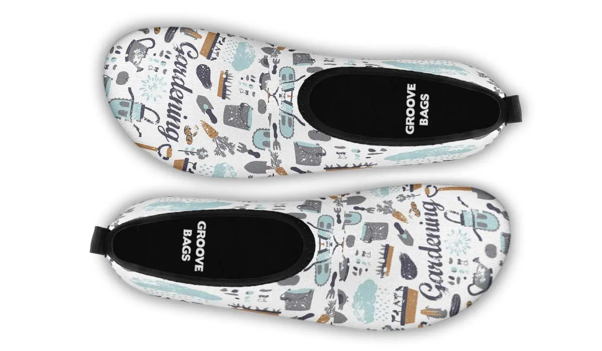 Splatter Gardening Aqua Barefoot Shoes