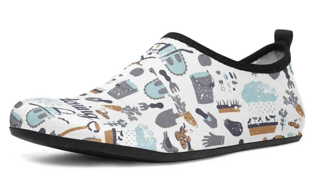 Splatter Gardening Aqua Barefoot Shoes