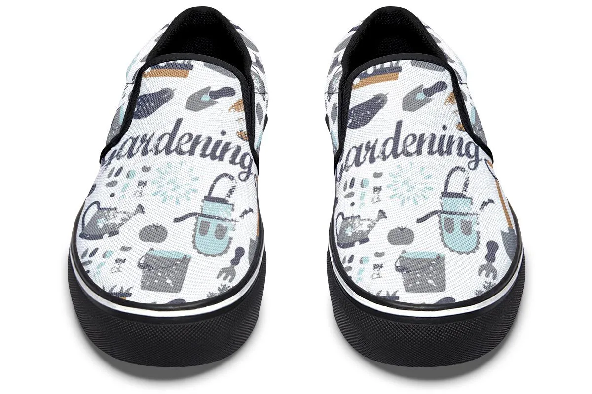 Splatter Gardening Slip-On Shoes