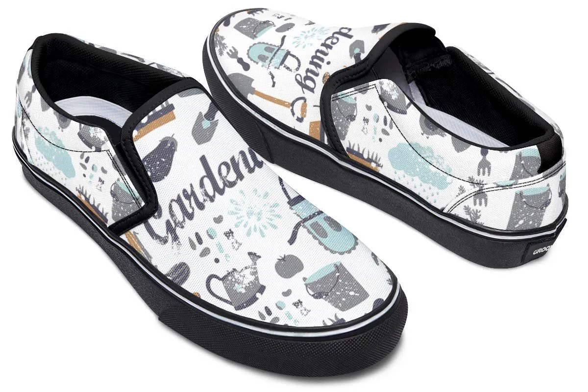 Splatter Gardening Slip-On Shoes