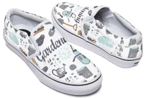 Splatter Gardening Slip-On Shoes