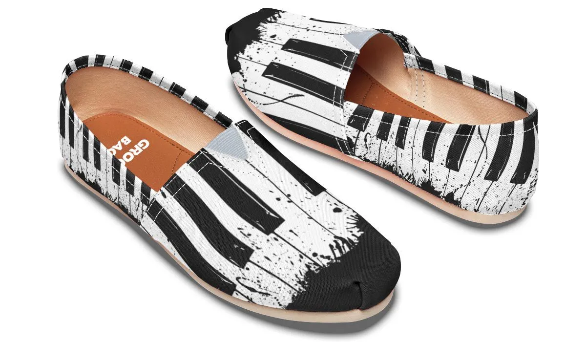 Splatter Piano Casual Shoes