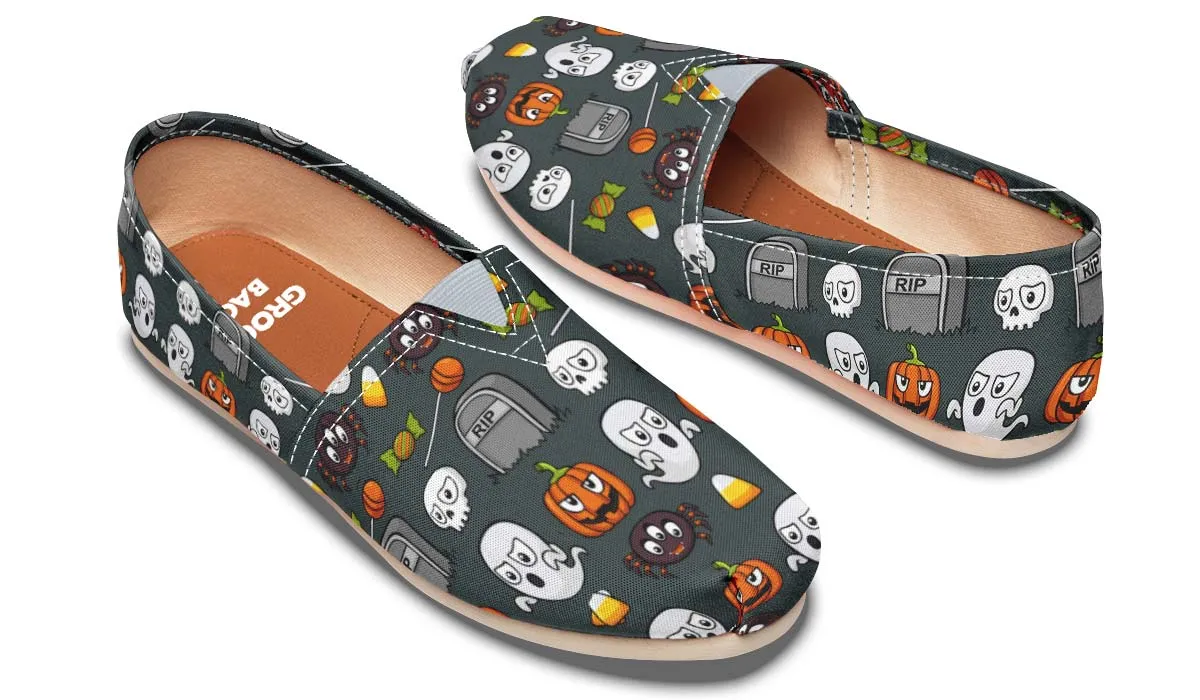 Spooky Halloween Casual Shoes