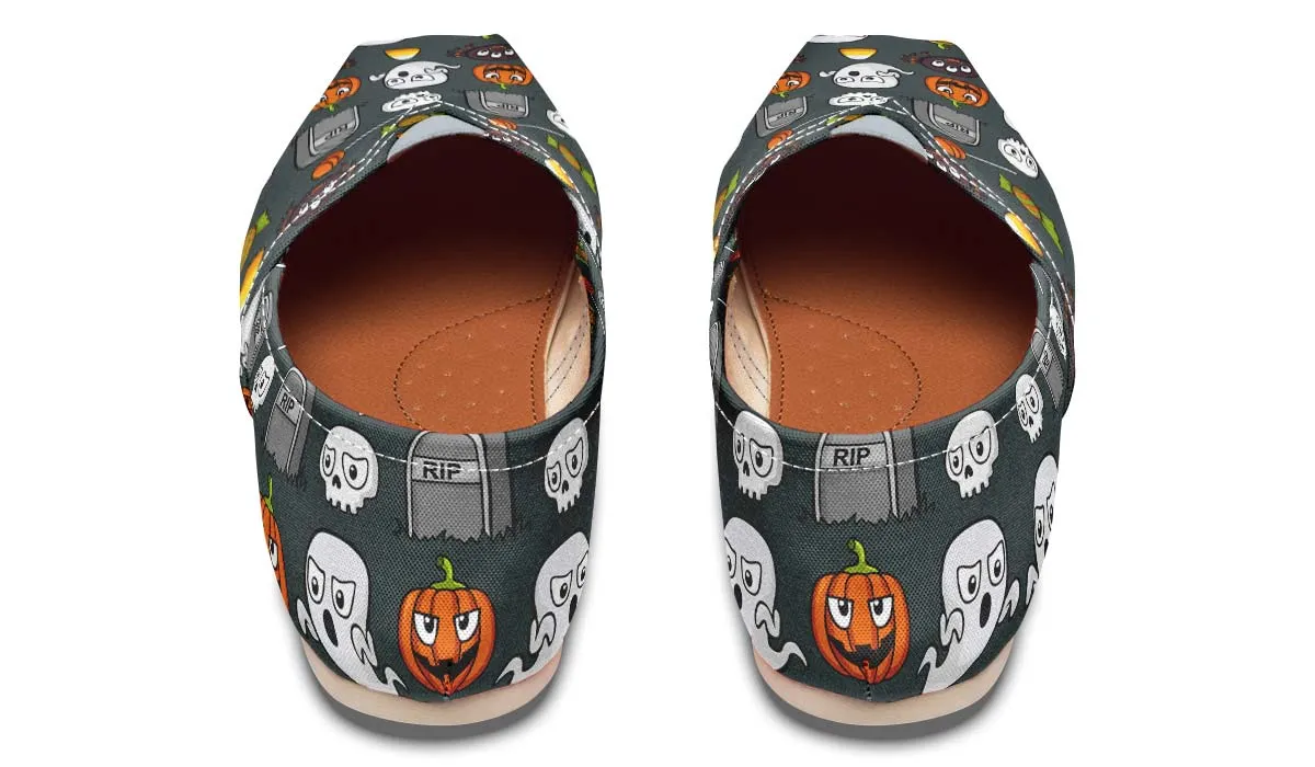 Spooky Halloween Casual Shoes