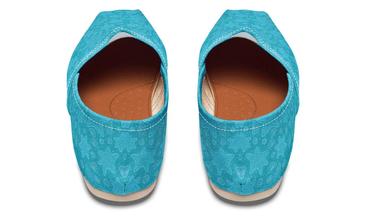 Starfish Pattern Casual Shoes