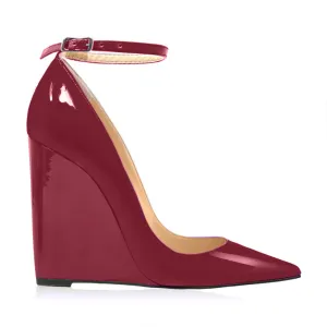 STEPHANIE PATENT BORDEAUX 100mm