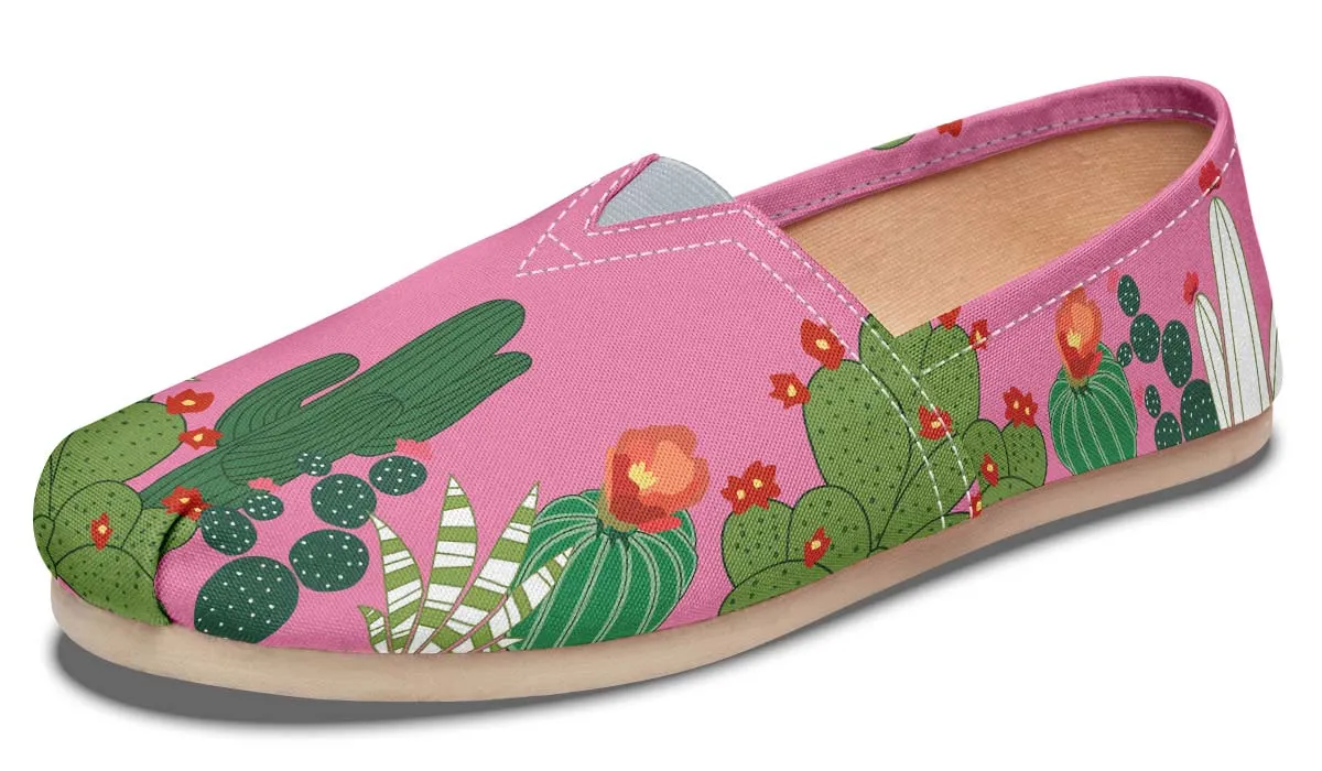 Succulent Cactus Casual Shoes