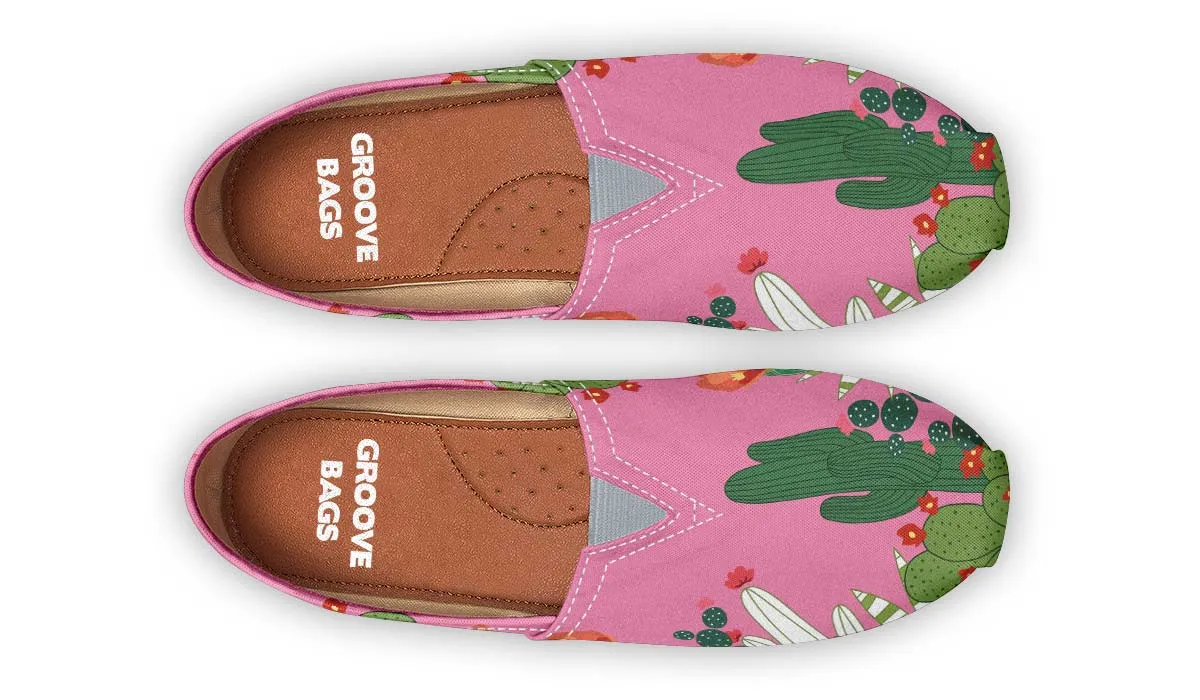 Succulent Cactus Casual Shoes
