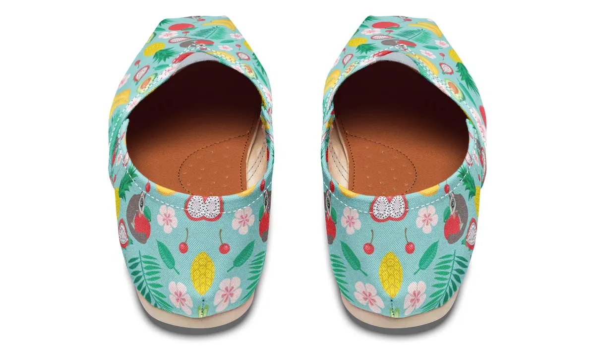 Sugar Glider Pattern Casual Shoes