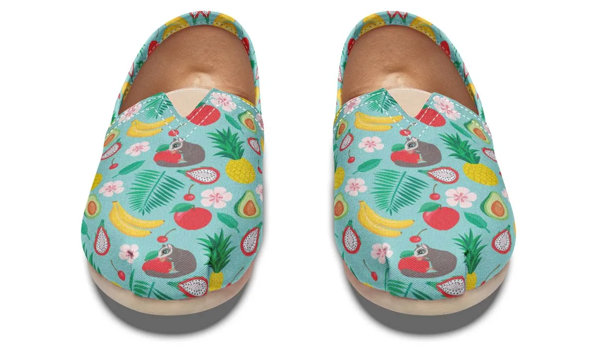 Sugar Glider Pattern Casual Shoes