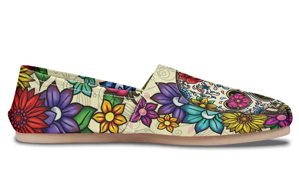 Sugar Skull Casual Shoes