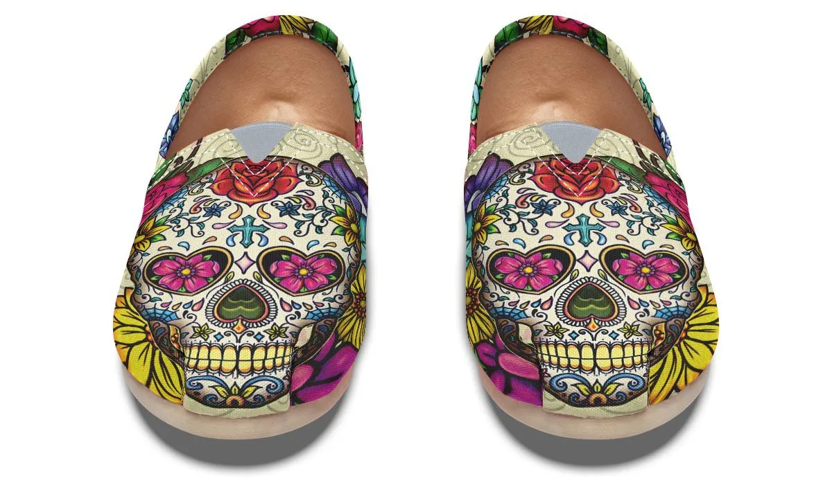 Sugar Skull Casual Shoes