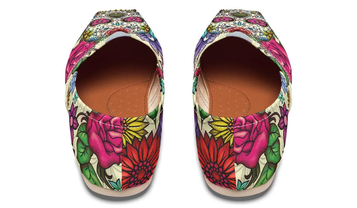 Sugar Skull Casual Shoes