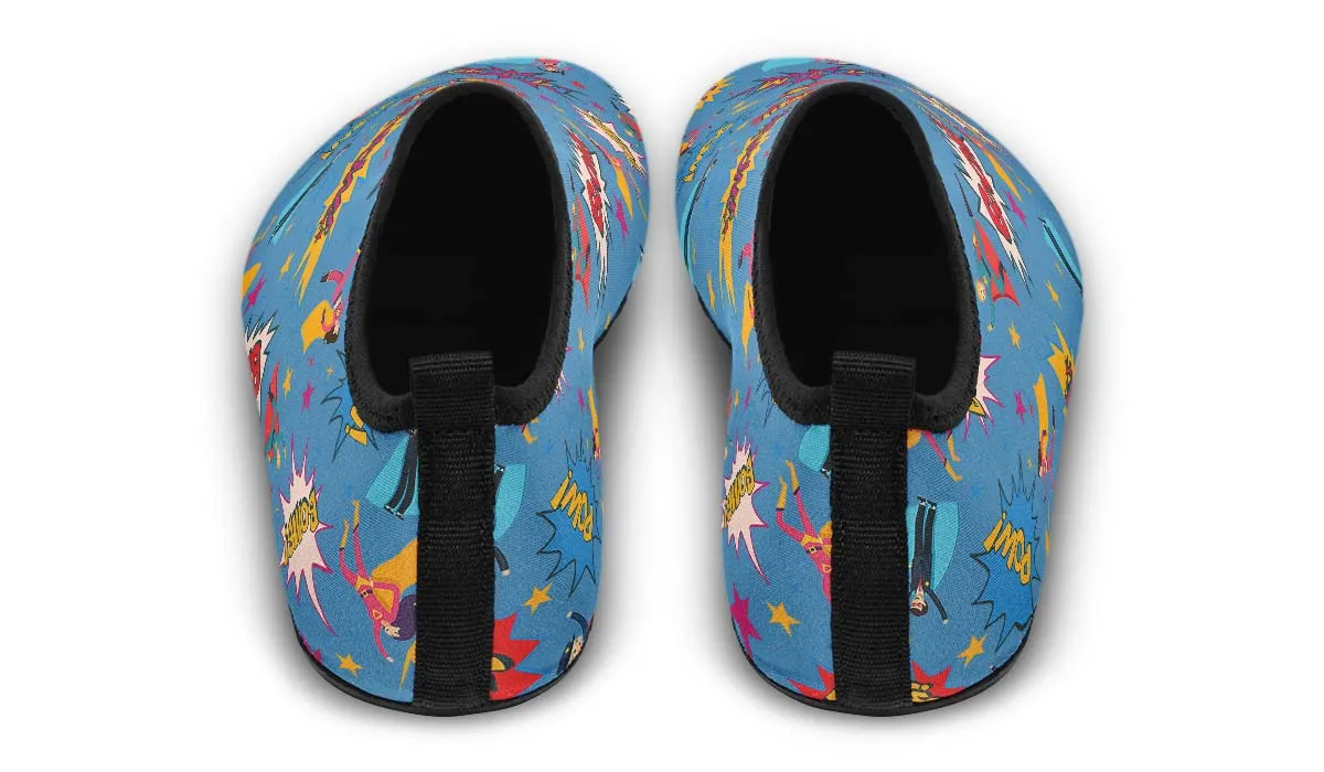 Superhero Occupation Aqua Barefoot Shoes