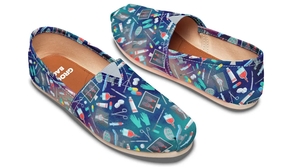 Surgeon Pattern Casual Shoes